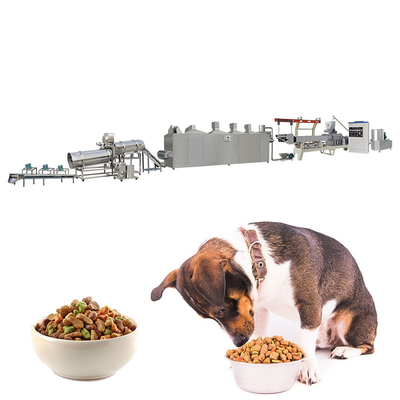 Ξηρά γραμμή επεξεργασίας τροφίμων της Pet για την παραγωγή του εξωθητή τροφίμων σκυλιών