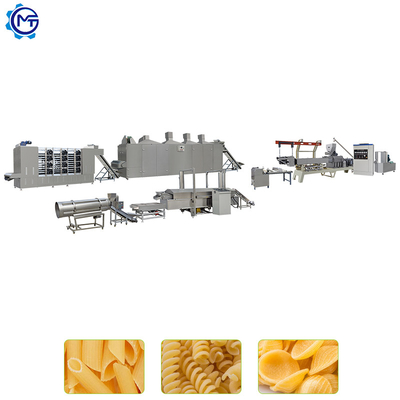 Μηχανή 1000kg/H γραμμών παραγωγής μακαρονιών ζυμαρικών αλευριού καλαμποκιού Whear