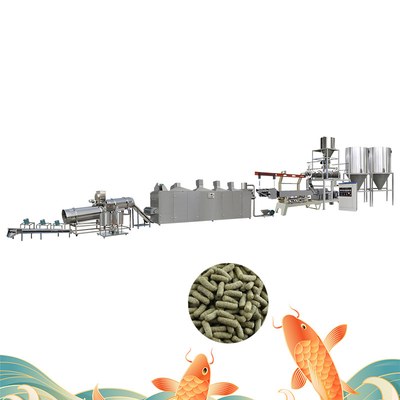 επιπλέουσα μηχανή 1000kg/H σβόλων τροφίμων ψαριών 3phase 380V 50HZ
