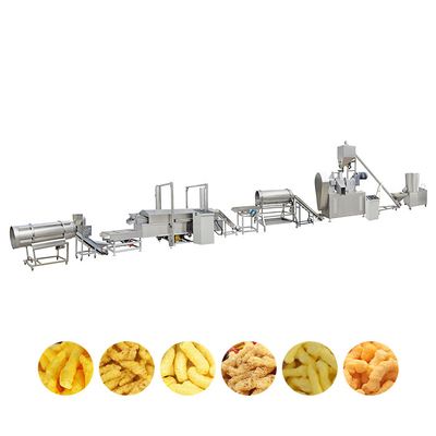 το καλαμπόκι γραμμών παραγωγής 100kg/H Kurkure τρίζει τη μηχανή κατασκευής τυριών