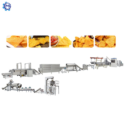 Το καλαμπόκι τρίζει Tortilla τη μηχανή εξωθητών πρόχειρων φαγητών γραμμών επεξεργασίας τσιπ SS304