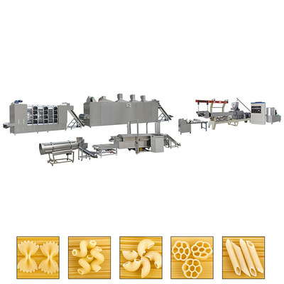 ΑΜ 100 120 130 βιομηχανικός κατασκευαστής ζυμαρικών γραμμών παραγωγής 1000kg/H μακαρονιών