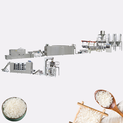Τεχνητή μηχανή 100kg/Hr εξωθητών γραμμών παραγωγής ρυζιού CE ISO