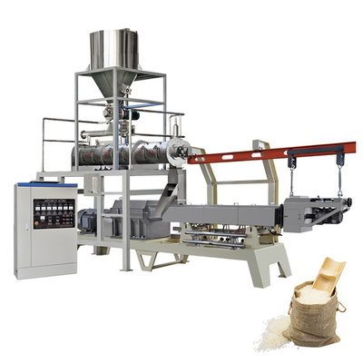 Τεχνητή μηχανή 100kg/Hr εξωθητών γραμμών παραγωγής ρυζιού CE ISO