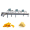 ΑΜ-65 μηχανή επεξεργασίας τροφίμων γραμμών παραγωγής 150kg/H ριπών καλαμποκιού