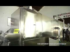 Meiteng Snack Food Production Line 75kw Fried Puffed Ball Machine